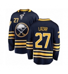 Buffalo Sabres #27 Curtis Lazar Fanatics Branded Navy Blue Home Breakaway Hockey Jersey