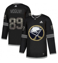 Buffalo Sabres #89 Alexander Mogilny Black Authentic Classic Stitched NHL Jersey