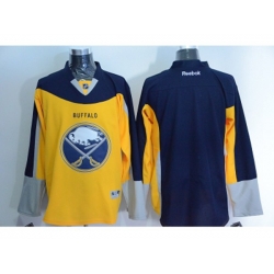 NHL Buffalo Sabres blank blue-yellow Stitched Jerseys