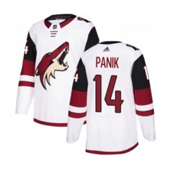 Arizona Coyotes #14 Richard Panik Authentic White Away Hockey Jersey