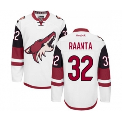 Arizona Coyotes #32 Antti Raanta Authentic White Away Hockey Jersey