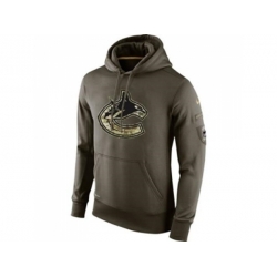 Vancouver Canucks Nike Salute To Service NHL Hoodie