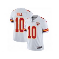 Kansas City Chiefs #10 Tyreek Hill Vapor Untouchable Limited White NFL Jersey