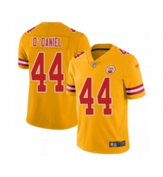 Kansas City Chiefs #44 Dorian ODaniel Limited Gold Inverted Legend Football Jersey