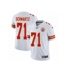 Kansas City Chiefs #71 Mitchell Schwartz Vapor Untouchable Limited White NFL Jersey