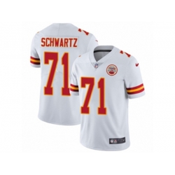 Kansas City Chiefs #71 Mitchell Schwartz Vapor Untouchable Limited White NFL Jersey