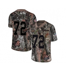 Kansas City Chiefs #72 Eric Fisher Camo Rush Realtree Limited Football Jersey