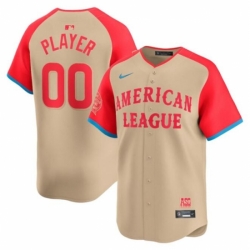 American League Customized Cream 2024 All Star Limited Stitched Jersey