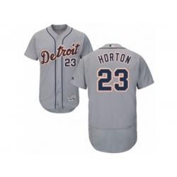 Detroit Tigers #23 Willie Horton Grey Flexbase Authentic Collection MLB Jersey