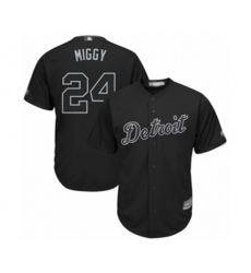Detroit Tigers #24 Miguel Cabrera Miggy Authentic Black 2019 Players Weekend Baseball Jersey