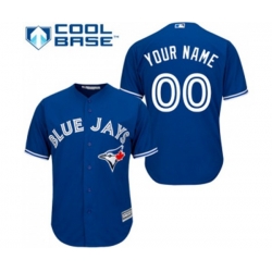 Toronto Blue Jays Customized Replica Blue Alternate Baseball Jersey Toronto Blue Jays Customized Replica Blue Alternate Baseball Jersey