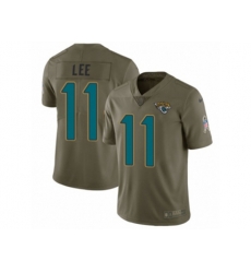 Jacksonville Jaguars #11 Marqise Lee Limited Olive 2017 Salute to Service NFL Jersey