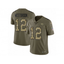 Jacksonville Jaguars #12 Dede Westbrook Limited Olive Camo 2017 Salute to Service NFL Jersey Jacksonville Jaguars #12 Dede Westbrook Limited Olive Camo 2017 Salute to Service NFL Jersey