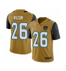 Jacksonville Jaguars #26 Jarrod Wilson Limited Gold Rush Vapor Untouchable Football Jersey