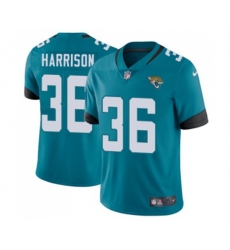 Jacksonville Jaguars #36 Ronnie Harrison Green Alternate Vapor Untouchable Limited Player Football Jersey