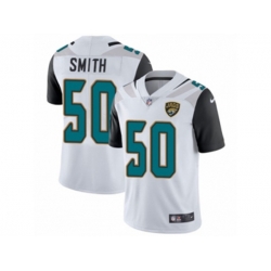Jacksonville Jaguars #50 Telvin Smith White Vapor Untouchable Limited Player NFL Jersey Jacksonville Jaguars #50 Telvin Smith White Vapor Untouchable Limited Player NFL Jersey