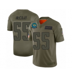 Jacksonville Jaguars #55 Lerentee McCray Limited Camo 2019 Salute to Service Football Jersey