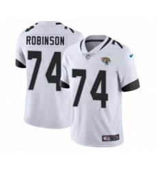 Jacksonville Jaguars #74 Cam Robinson White Vapor Untouchable Limited Player Football Jersey