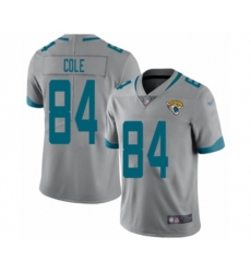 Jacksonville Jaguars #84 Keelan Cole Silver Inverted Legend Limited Football Jersey