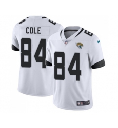 Jacksonville Jaguars #84 Keelan Cole White Vapor Untouchable Limited Player Football Jersey