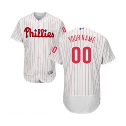 Philadelphia Phillies Customized White Home Flex Base Authentic Collection Baseball Jersey Philadelphia Phillies Customized White Home Flex Base Authentic Collection Baseball Jersey