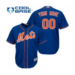 New York Mets Customized Replica Royal Blue Alternate Home Cool Base Baseball Jersey New York Mets Customized Replica Royal Blue Alternate Home Cool Base Baseball Jersey