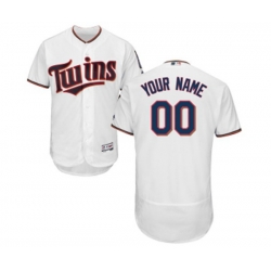 Minnesota Twins Customized White Home Flex Base Authentic Collection Baseball Jersey Minnesota Twins Customized White Home Flex Base Authentic Collection Baseball Jersey