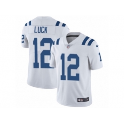 Indianapolis Colts #12 Andrew Luck Vapor Untouchable Limited White NFL Jersey