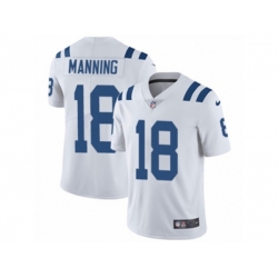 Indianapolis Colts #18 Peyton Manning Vapor Untouchable Limited White NFL Jersey