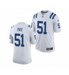 Indianapolis Colts #51 Kwity Paye White 2021 Vapor Untouchable Limited Jersey