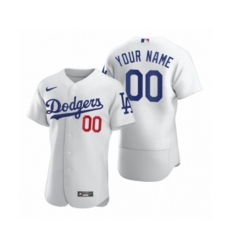 Los Angeles Dodgers Custom Nike White 2020 Authentic Jersey