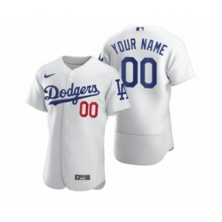 Los Angeles Dodgers Custom Nike White 2020 Authentic Jersey