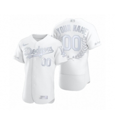 Los Angeles Dodgers Custom White Awards Collection Jersey