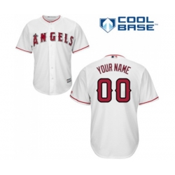 Los Angeles Angels of Anaheim Customized Replica White Home Cool Base Baseball Jersey Los Angeles Angels of Anaheim Customized Replica White Home Cool Base Baseball Jersey