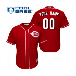 Cincinnati Reds Customized Replica Red Alternate Cool Base Baseball Jersey