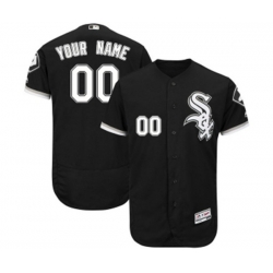 Chicago White Sox Customized Black Flexbase Authentic Collection Baseball Jersey