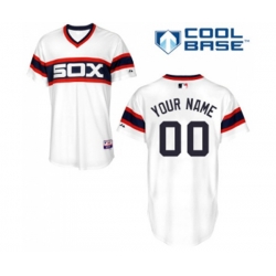 Chicago White Sox Customized White Alternate Flex Base Authentic Collection Baseball Jersey