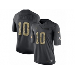 Houston Texans #10 DeAndre Hopkins Limited Black 2016 Salute to Service NFL Jersey Houston Texans #10 DeAndre Hopkins Limited Black 2016 Salute to Service NFL Jersey