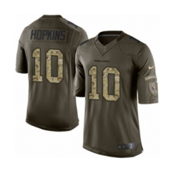 Houston Texans #10 DeAndre Hopkins Limited Green Salute to Service NFL Jersey Houston Texans #10 DeAndre Hopkins Limited Green Salute to Service NFL Jersey