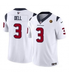 Houston Texans #3 Tank Dell 2024 F U S E Arctic Camo Salute To Service Limited Stitched Football Jerseys