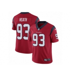 Houston Texans #93 Joel Heath Red Alternate Vapor Untouchable Limited Player NFL Jersey