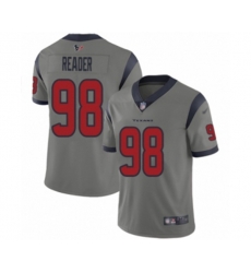 Houston Texans #98 D.J. Reader Limited Gray Inverted Legend Football Jersey