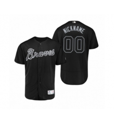 Atlanta Braves Custom Black 2019 Players Weekend Nickname Authentic Jersey