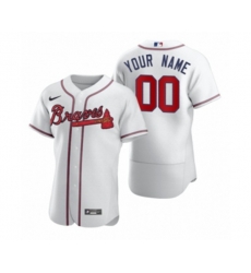 Atlanta Braves Custom Nike White 2020 Authentic Jersey