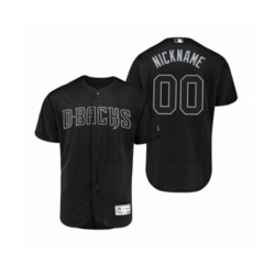 Arizona Diamondbacks Custom Black 2019 Players Weekend Nickname Authentic Jersey