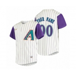 Arizona Diamondbacks Custom Nike Cream 2020 Cooperstown Collection Alternate Jersey