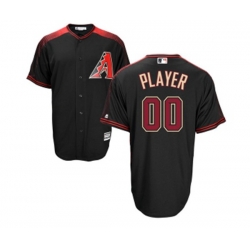 Arizona Diamondbacks Customized Replica Black Alternate Home Cool Base Baseball Jersey