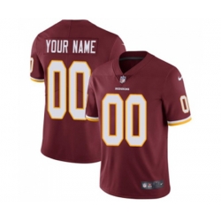 Washington Redskins Customized Burgundy Red Team Color Vapor Untouchable Limited Player Football Jersey