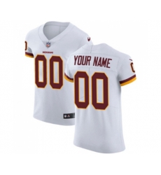 Washington Redskins Customized Elite White Football Jersey