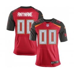 Tampa Bay Buccaneers Customized Elite Red Team Color Football Jersey